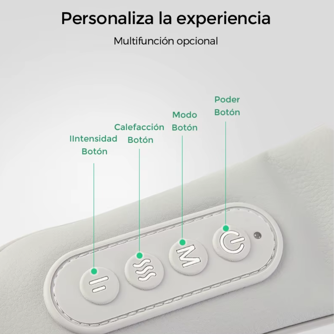TU MASAJEADOR DE CUELLO Y HOMBROS: RELAJACIÓN PROFESIONAL SIN SALIR DE CASA