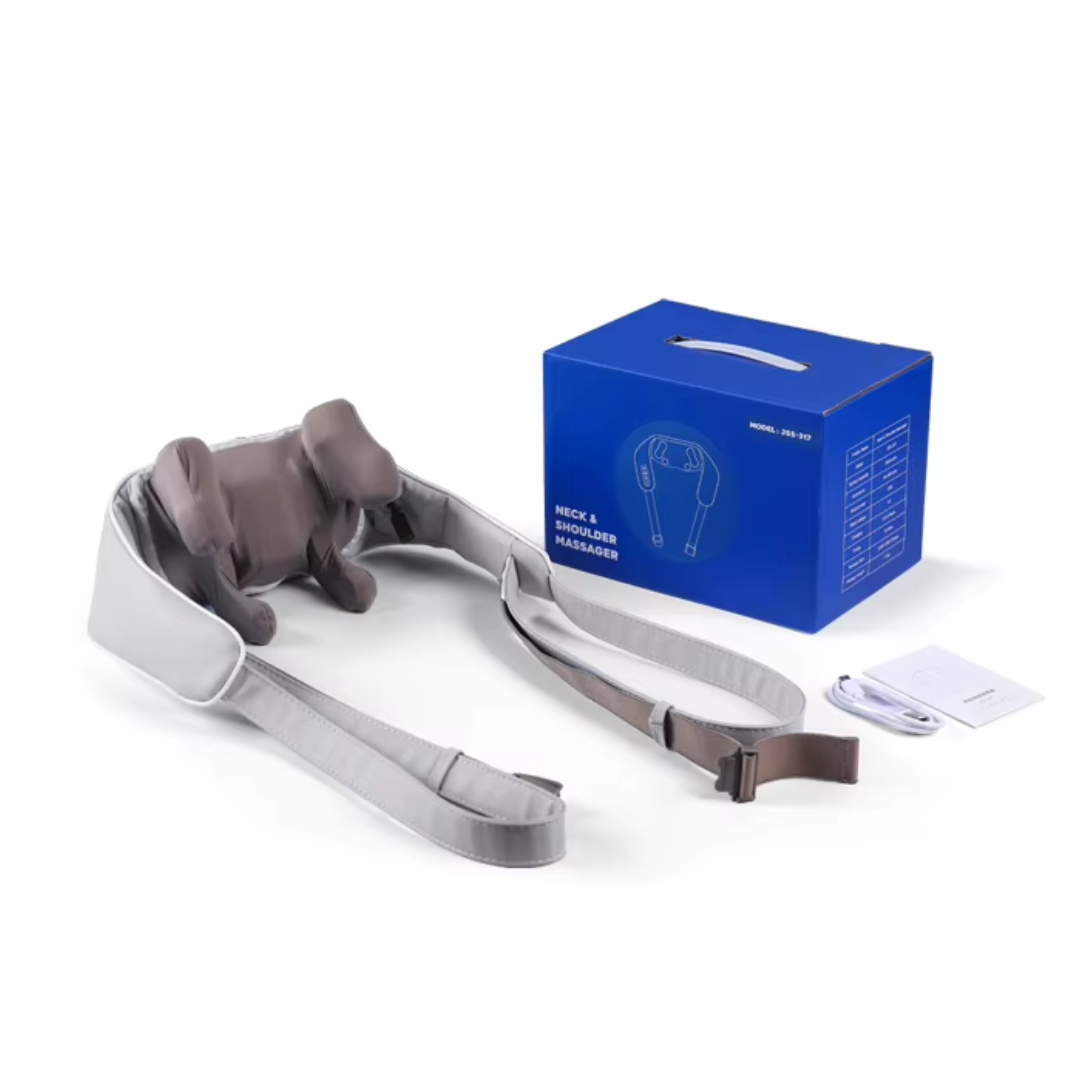 TU MASAJEADOR DE CUELLO Y HOMBROS: RELAJACIÓN PROFESIONAL SIN SALIR DE CASA