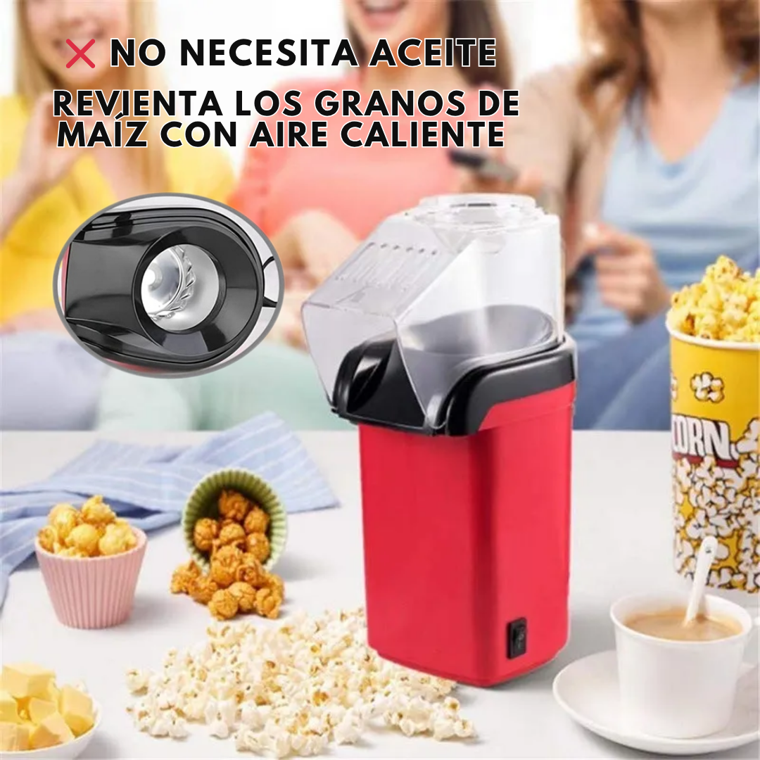 MÁQUINA DE HACER PALOMITAS - SIN ACEITE Y EN MINUTOS