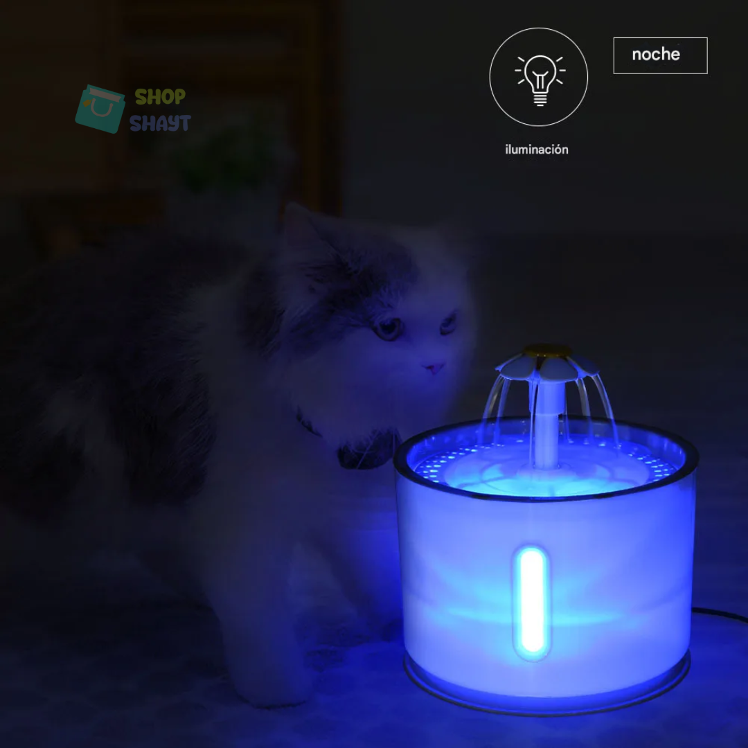 FUENTE DE AGUA PARA MASCOTA AUTOMÁTICA - TU COMPAÑERO FIEL MERECE LO MEJOR