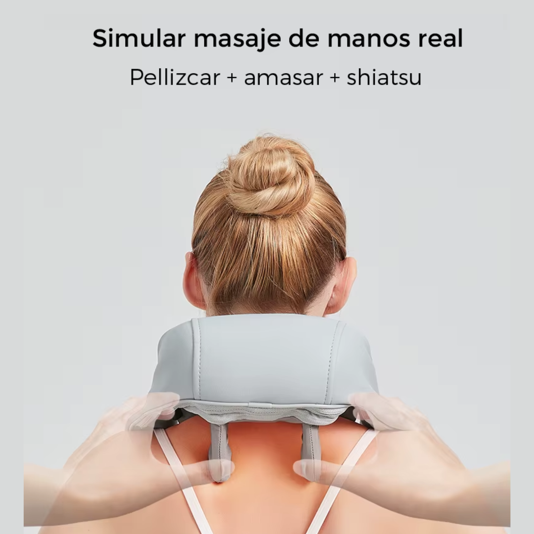 TU MASAJEADOR DE CUELLO Y HOMBROS: RELAJACIÓN PROFESIONAL SIN SALIR DE CASA