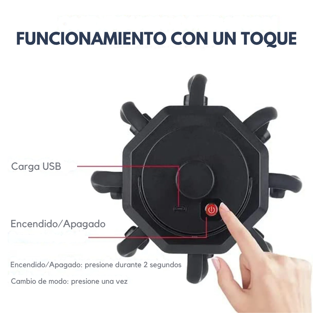 MASAJEADOR ELÉCTRICO DE CABEZA – RELÁJATE EN 60 SEGUNDOS, DONDE ESTÉS