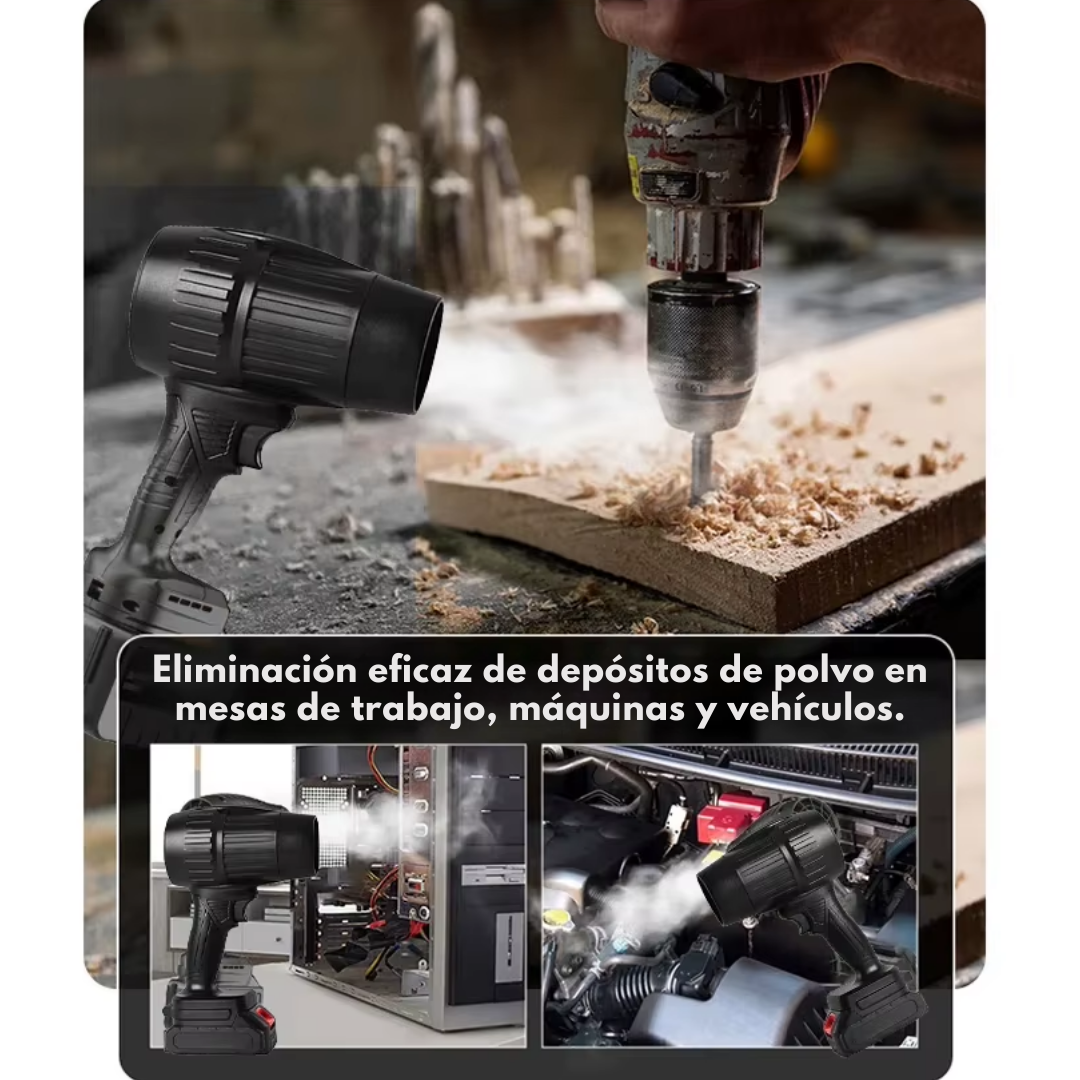 SOPLADORA DE ALTA POTENCIA MULTIFUNCIONAL: POTENCIA, VELOCIDAD Y COMODIDAD EN TUS MANOS