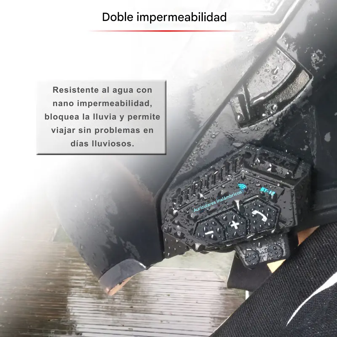 AUDÍFONO PARA CASCO DE MOTO: CONECTA TU VIAJE CON MÚSICA, LLAMADAS Y LIBERTAD TOTAL
