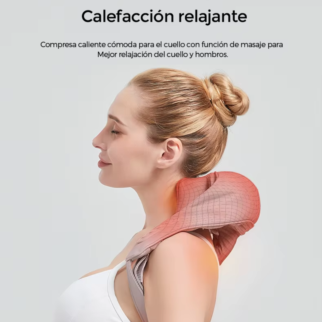 TU MASAJEADOR DE CUELLO Y HOMBROS: RELAJACIÓN PROFESIONAL SIN SALIR DE CASA
