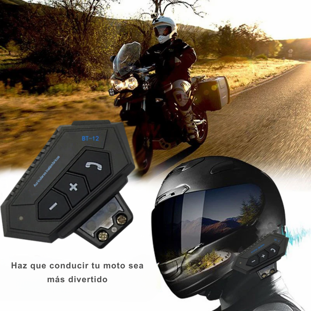 AUDÍFONO PARA CASCO DE MOTO: CONECTA TU VIAJE CON MÚSICA, LLAMADAS Y LIBERTAD TOTAL