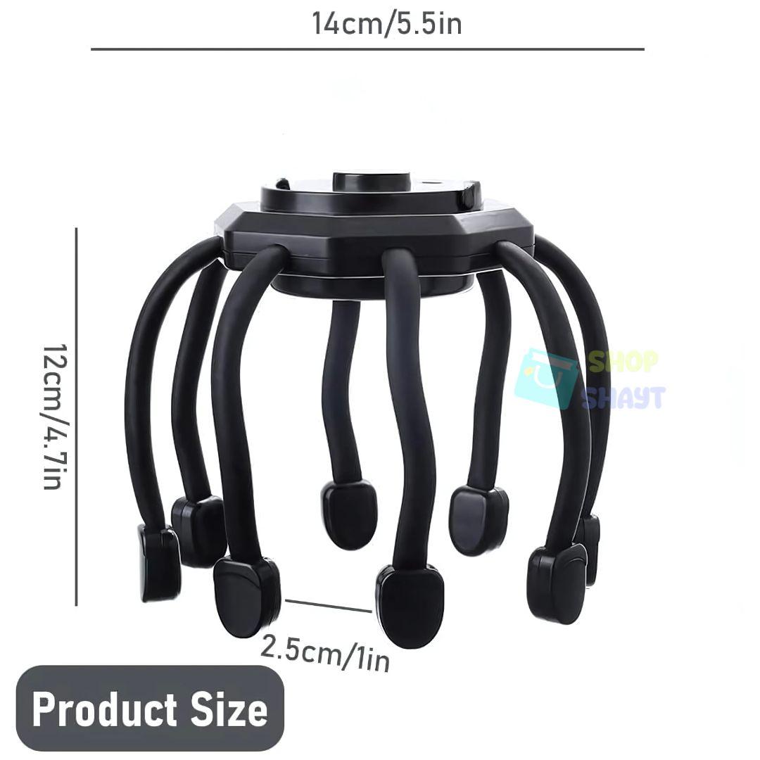 MASAJEADOR ELÉCTRICO DE CABEZA – RELÁJATE EN 60 SEGUNDOS, DONDE ESTÉS
