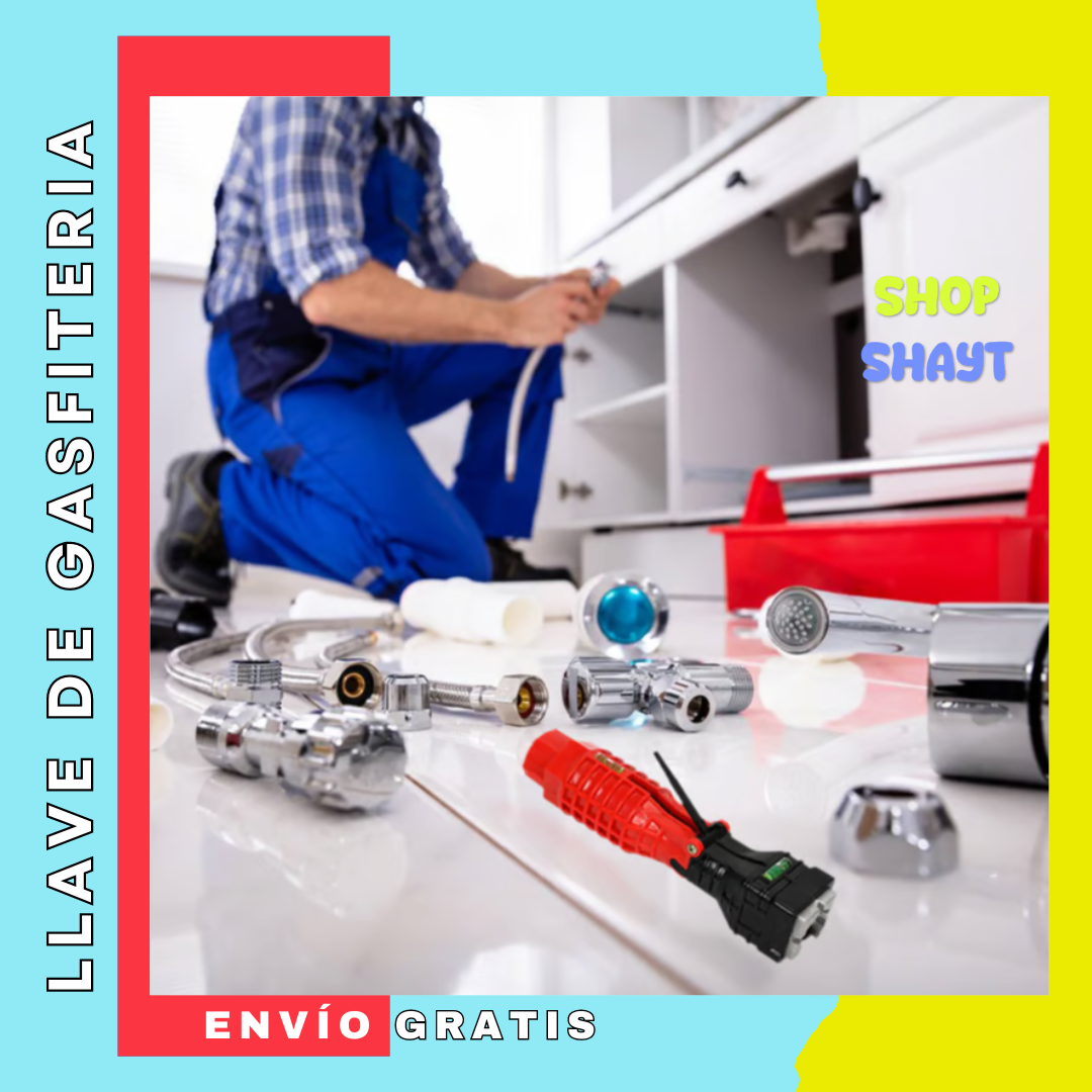 LLAVE DE GASFITERIA MULTIFUNCIONAL 18 EN 1