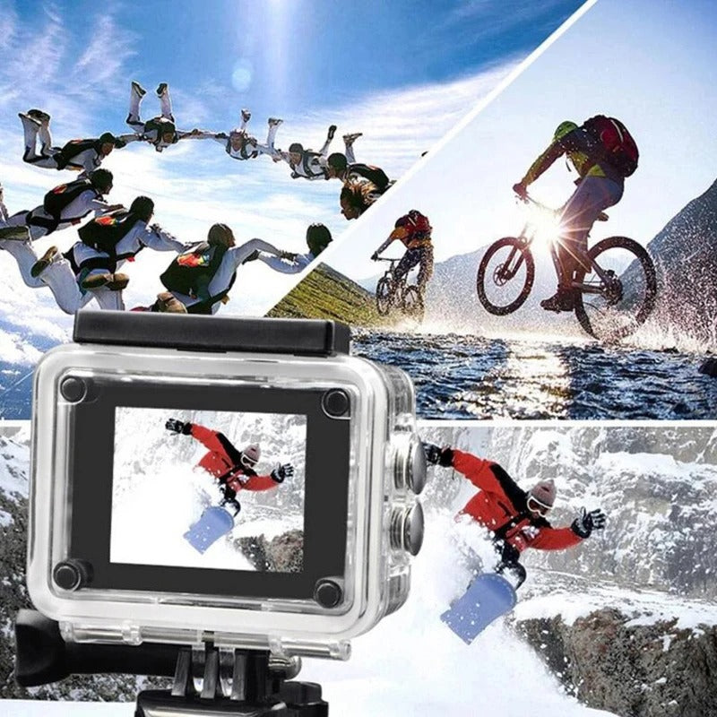 CÁMARA PROFESIONAL GO PRO 4K ACUATICA WIFI