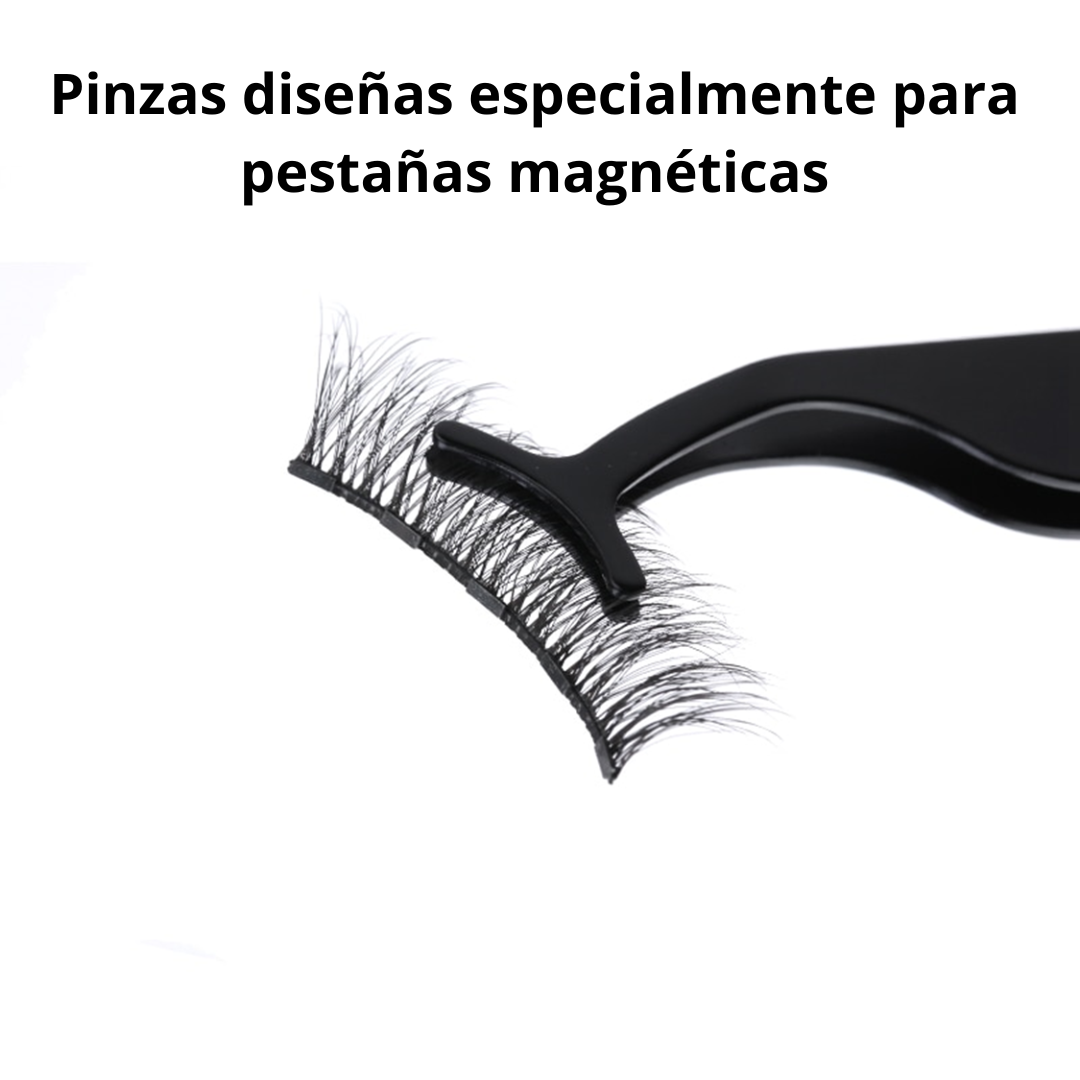 KIT PESTAÑAS MAGNÉTICAS 3D - REUTILIZABLES HASTA 30 VECES