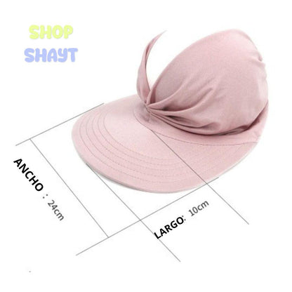 VISERA TURBANTE FPS 50: EL ACCESORIO QUE TE CUIDA DEL SOL Y RESALTA TU BELLEZA
