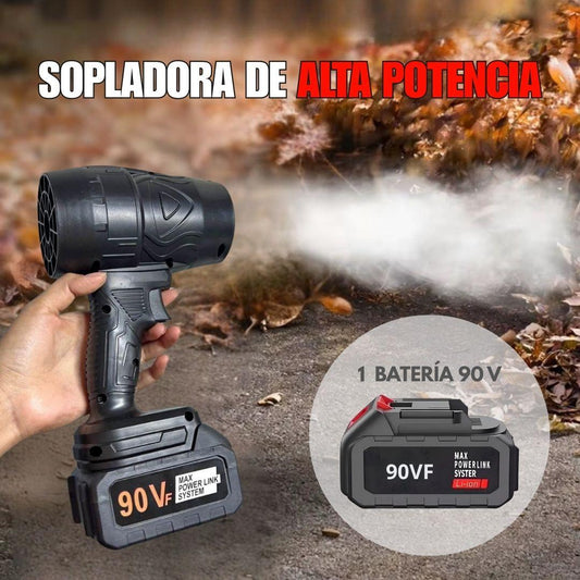 SOPLADORA DE ALTA POTENCIA MULTIFUNCIONAL 90 VOLTIOS: POTENCIA, VELOCIDAD Y COMODIDAD EN TUS MANOS