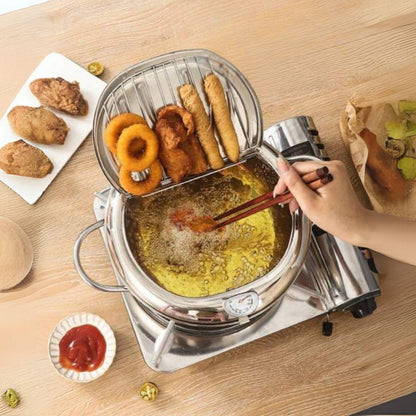 OLLA FREIDORA JAPONESA 2.2 LITROS: FRITURAS CRUJIENTES CON MENOS ACEITE