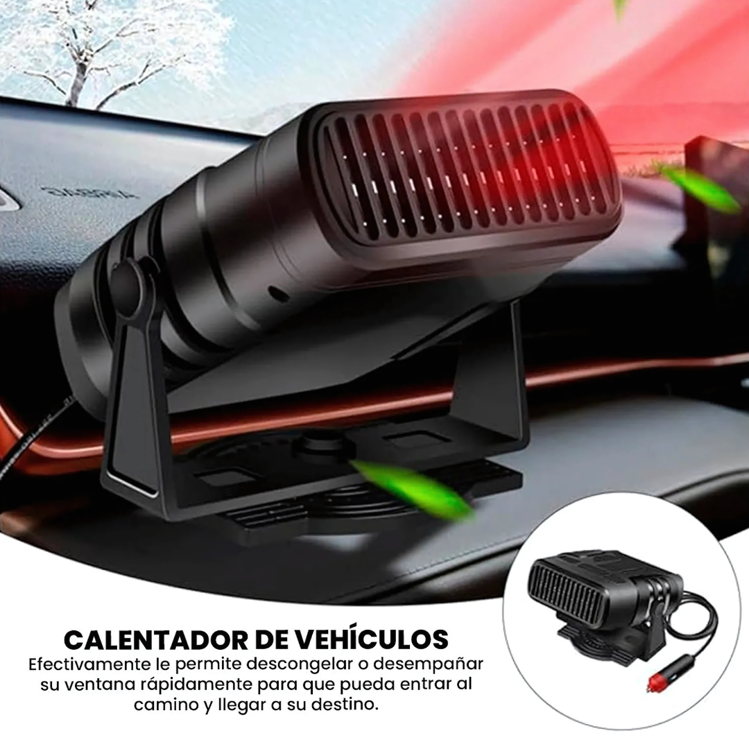 CALEFACTOR DE AUTO DE 200W - CALOR RÁPIDO Y EFICIENTE PARA EL INVIERNO