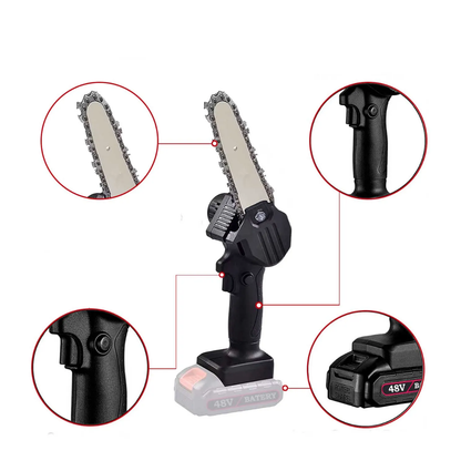 MINI MOTOSIERRA 6 PULGADAS – LA SOLUCIÓN PERFECTA PARA CORTES EN CASA