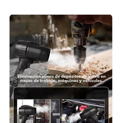 SOPLADORA DE ALTA POTENCIA MULTIFUNCIONAL 90 VOLTIOS: POTENCIA, VELOCIDAD Y COMODIDAD EN TUS MANOS