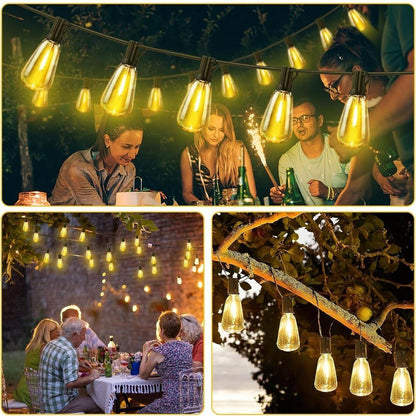 GUIRNALDA SOLAR DE 10 FOCOS – ECOLÓGICA, PRÁCTICA Y PERFECTA PARA TU ESPACIO EXTERIOR