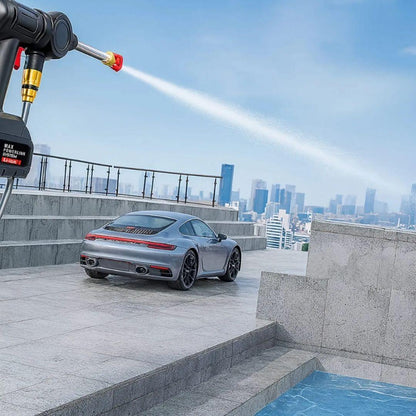 HIDROLAVADORA 160V PORTÁTIL ALTA PRESIÓN BATERIA GRANDE