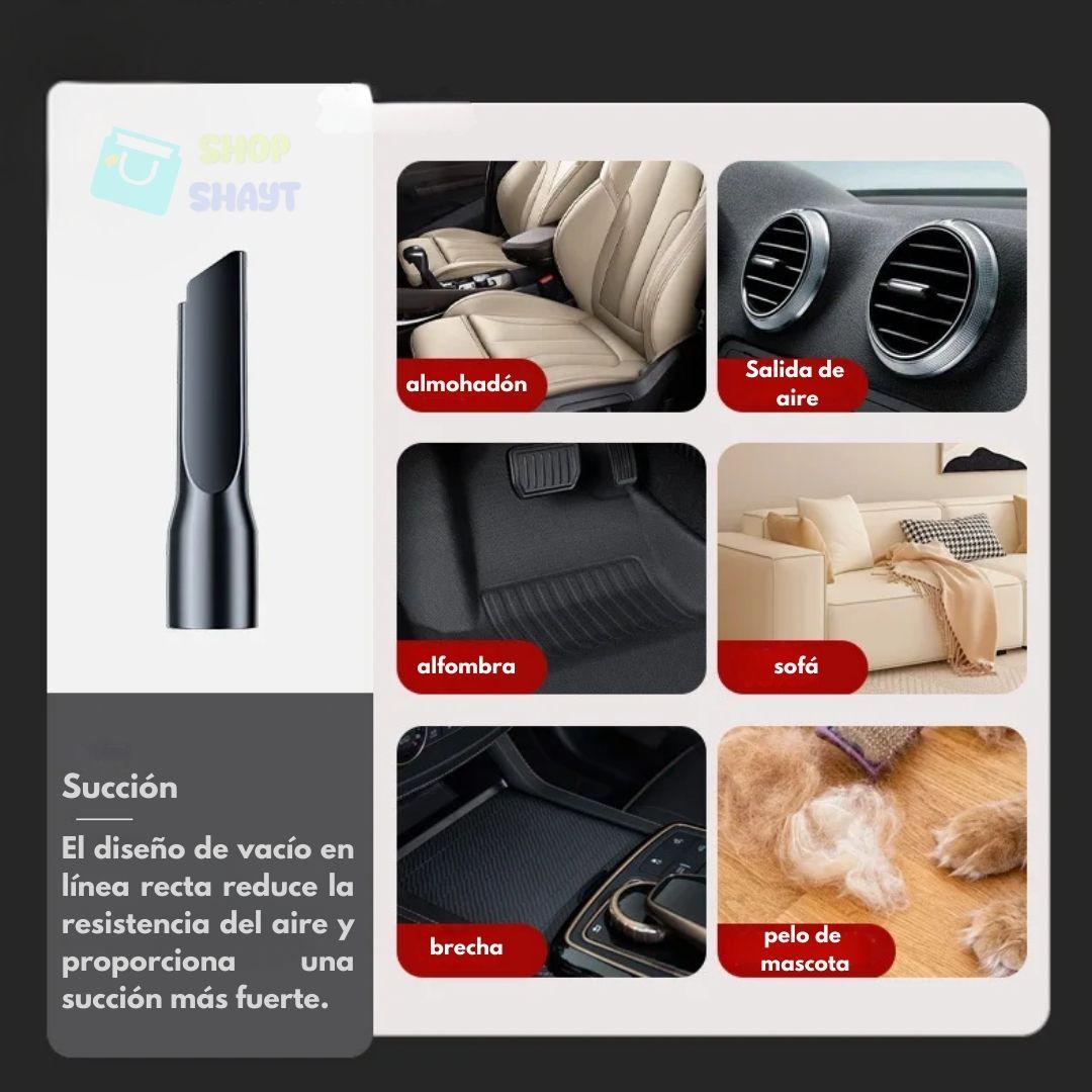 ASPIRADORA 3 EN 1  RECARGABLE CON BATERÍA - ASPIRA, SOPLA Y CEPILLA