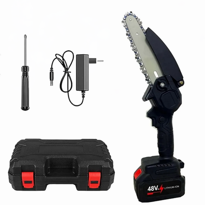 MINI MOTOSIERRA 6 PULGADAS – LA SOLUCIÓN PERFECTA PARA CORTES EN CASA