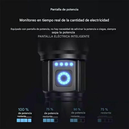 LINTERNA PROFESIONAL DE ALTA POTENCIA