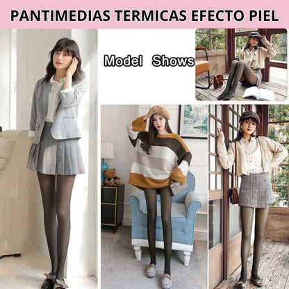 PANTIMEDIAS TÉRMICAS EFECTO PIEL PREMIUM