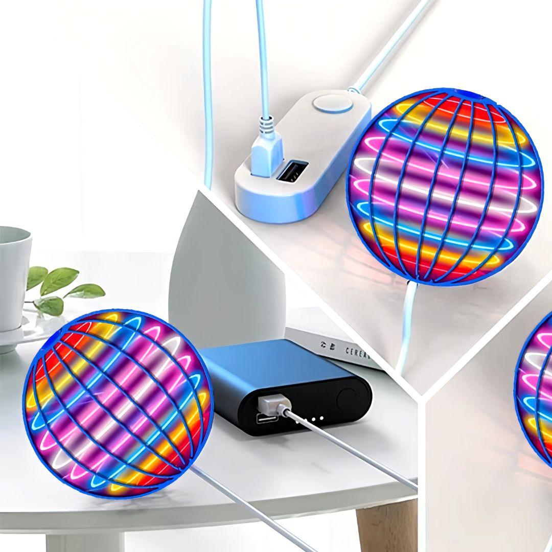 ESFERA DRON VOLADORA: VIVE LA MAGIA DEL VUELO CON EFECTO BOOMERANG