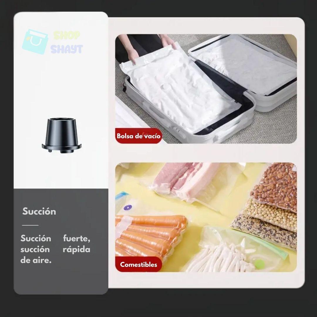 ASPIRADORA 3 EN 1  RECARGABLE CON BATERÍA - ASPIRA, SOPLA Y CEPILLA