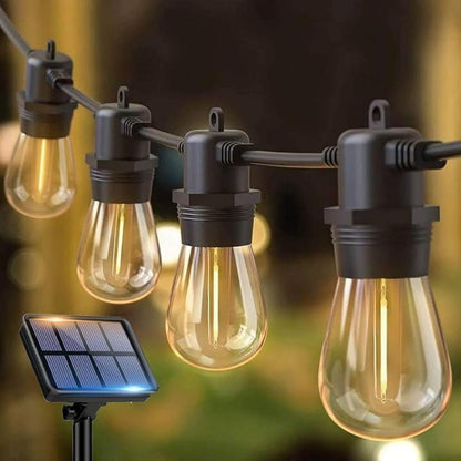 GUIRNALDA SOLAR DE 10 FOCOS – ECOLÓGICA, PRÁCTICA Y PERFECTA PARA TU ESPACIO EXTERIOR