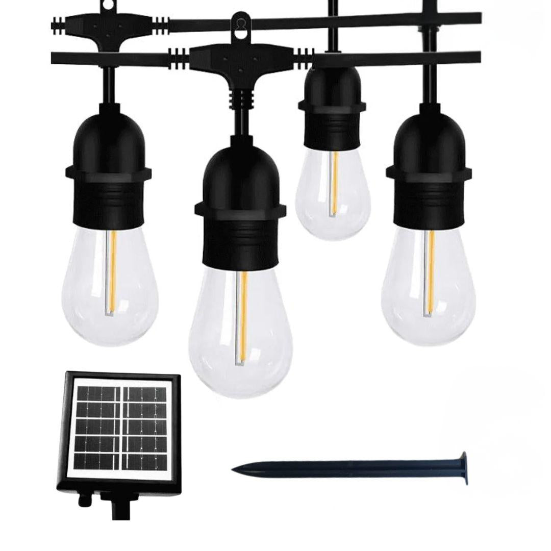 GUIRNALDA SOLAR DE 10 FOCOS – ECOLÓGICA, PRÁCTICA Y PERFECTA PARA TU ESPACIO EXTERIOR