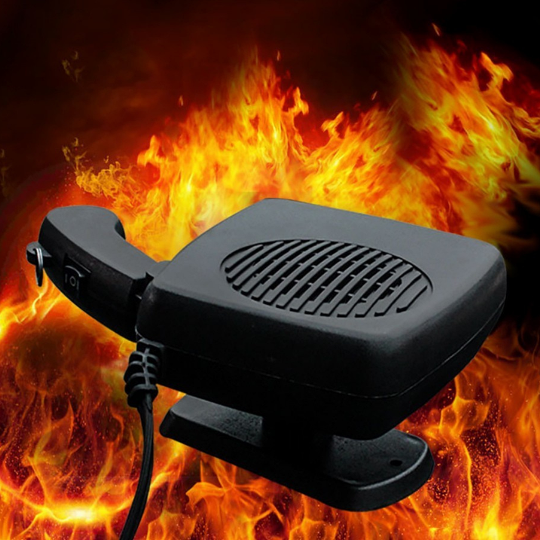 CALEFACTOR DE AUTO DE 200W - CALOR RÁPIDO Y EFICIENTE PARA EL INVIERNO