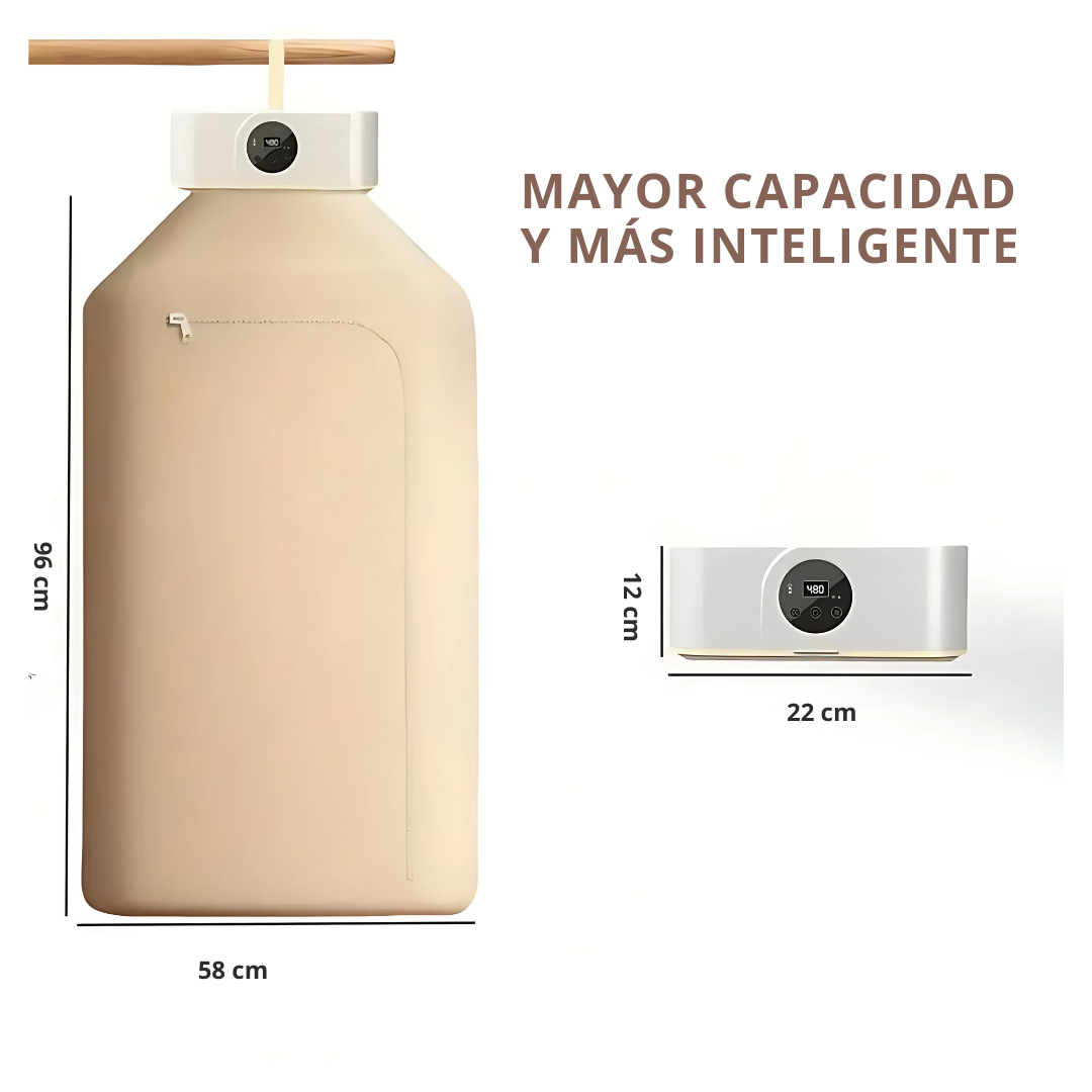 SECADOR DE ROPA PORTÁTIL - TU ALIADO PARA VIAJES Y EMERGENCIAS