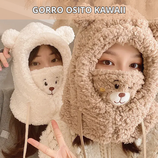 GORRO OSITO KAWAII