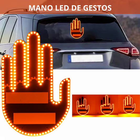 MANO LED DE GESTOS PARA AUTO