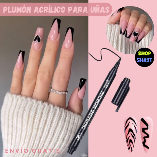 PLUMÓN ACRÍLICO PARA UÑAS