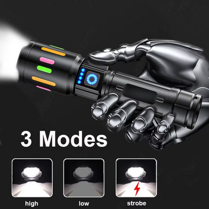 LINTERNA PROFESIONAL DE ALTA POTENCIA