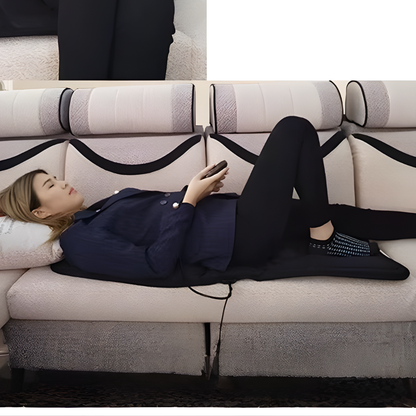 ASIENTO MASAJEADOR DE ESPALDA PARA AUTO CAMIONETA OFICINA HOGAR – MASAJE PROFESIONAL EN SEGUNDOS