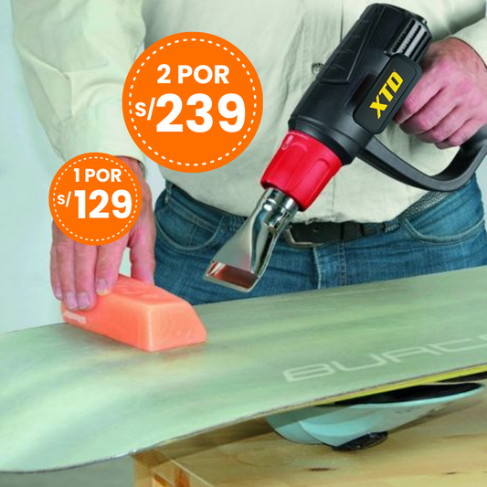 PISTOLA DE CALOR PROFESIONAL 2000W - IDEAL PARA REPARACIONES, MANUALIDADES Y MÁS